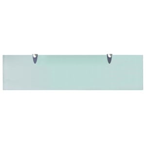 Rafturi suspendate, 2 buc., 80 x 20 cm, sticlă, 8 mm - Img 4