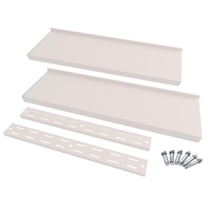 Rafturi suspendate 2 niveluri 2 buc. 200x30 cm oțel inoxidabil - Img 4