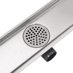 Rigolă duș liniară, model linie, oțel inoxidabil, 1030 x 140 mm - Img 7