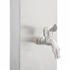 Robinet de duș pentru grădină, 110 cm, oțel inoxidabil - Img 6