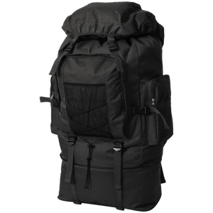 Rucsac in stil militar XXL 100 L, Negru