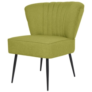 Scaun cocktail, verde, material textil
