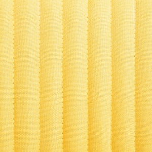 Scaune de bucătărie, 2 buc., galben, material textil - Img 2