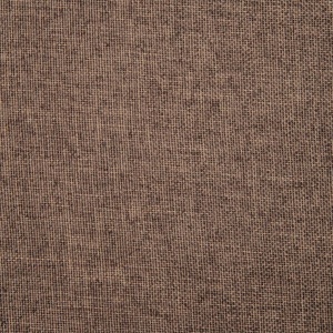 Scaune de sufragerie pivotante, 2 buc., maro, textil - Img 3