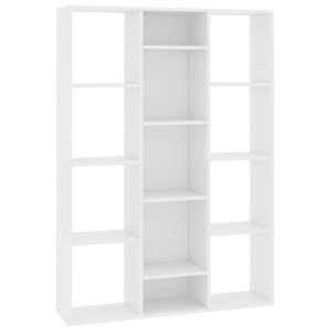 Separator cameră/Bibliotecă, alb, 100 x 24 x 140 cm, PAL - Img 2