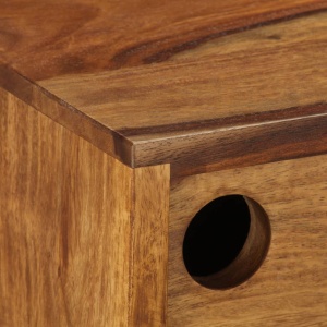 Servantă, 118 x 30 x 66 cm, lemn masiv de palisandru - Img 2