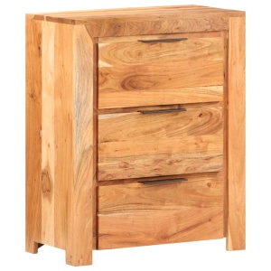 Servantă, 59x33x75 cm, lemn masiv de acacia - Img 11