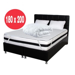 Set Avantaj Saltea Memory foam Crin 180x200x25 plus 2 perne