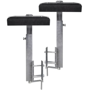Set de 2 suporturi cu bară pentru remorcă de barcă, 63 - 88 cm - Img 4