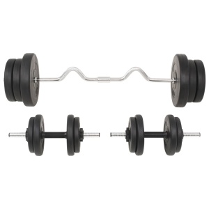 Set de haltere și gantere, 60 kg - Img 3