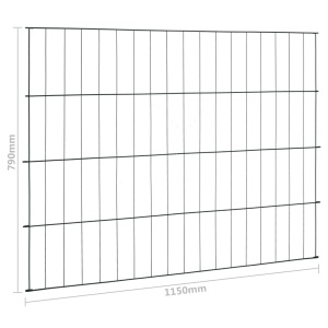 Set gard de iaz, verde, 115 x 79 cm - Img 6