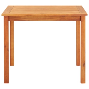 Set mobilier de exterior cu perne 3 piese, lemn masiv de acacia - Img 6