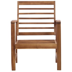 Set mobilier de grădină, 4 piese, lemn masiv de acacia - Img 8