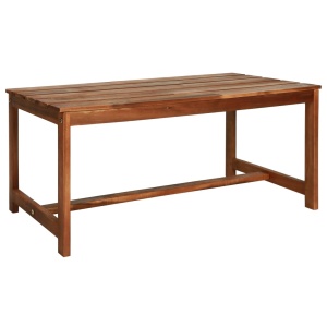 Set mobilier de grădină, 4 piese, lemn masiv de acacia - Img 7