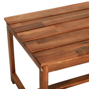 Set mobilier de grădină, 4 piese, lemn masiv de acacia - Img 10