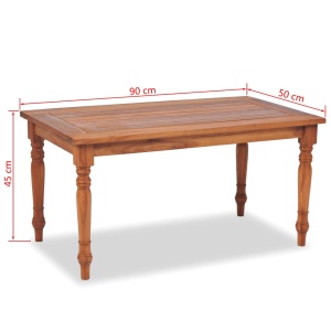 Set mobilier de grădină cu perne, 4 piese, lemn masiv de tec - Img 9
