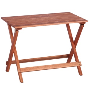 Set mobilier exterior pentru copii, 4 piese, lemn de eucalipt - Img 5