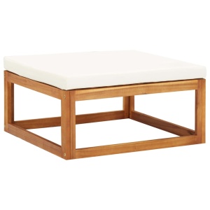 Set mobilier grădină cu perne, 5 piese, lemn masiv acacia - Img 7