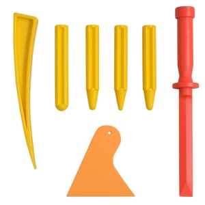 Set reparații deformări fără vopsea, 80 piese, oțel inoxidabil - Img 5