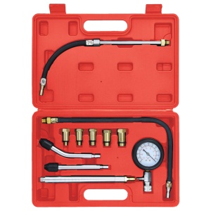 Set tester compresie pentru motor pe benzină, 12 piese - Img 3