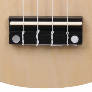 Set ukulele soprano, cu husă, pentru copii, lemn deschis, 21" - Img 9