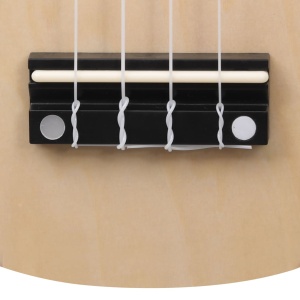 Set ukulele Soprano pentru copii, cu husă, lemn deschis, 23" - Img 9