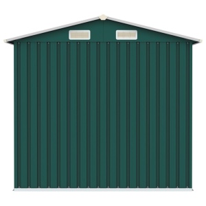 Șopron de grădină, verde, 205 x 129 x 183, oțel galvanizat - Img 6