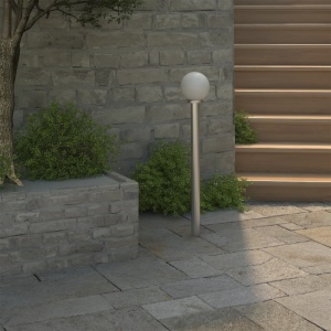 Stâlp de grădină cu 1 bec 110 cm
