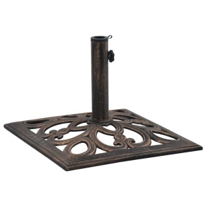 Suport de umbrelă, bronz, 12 kg, fontă, 49 cm - Img 2