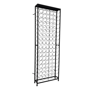 Suport sticle de vin pentru 108 sticle, metal