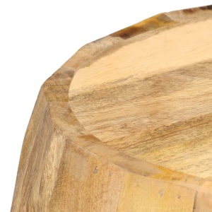 Taburet, lemn masiv de mango - Img 2