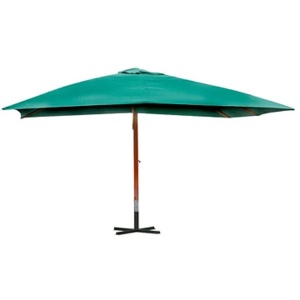 Umbrelă de soare 300 x 400 cm Verde - Img 3