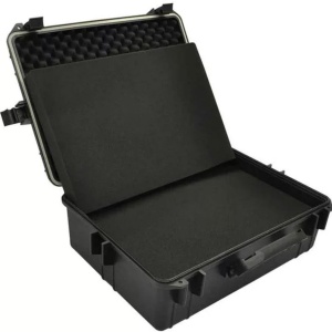 Valiză din plastic dur, 35L,Negru - Img 5