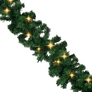 242424 Ghirlandă de Crăciun cu becuri LED, 10 m - Img 6