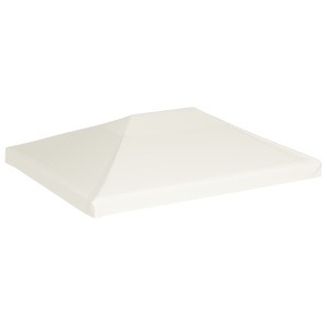 Acoperiș de pavilion, 310 g/m², alb crem, 4 x 3 m - Img 4