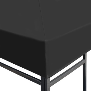 Acoperiș de pavilion, 310 g/m², gri, 4 x 3 m - Img 5