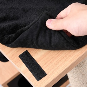 Ansamblu pentru pisici, covoraș din funie de sisal, 104 cm - Img 2