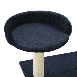 Ansamblu pisici, stâlpi din funie sisal, 95 cm Albastru inchis - Img 7