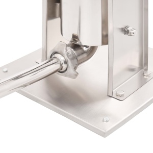 Aparat de umplut cârnați manual, argintiu, 7 L, oțel inoxidabil - Img 5
