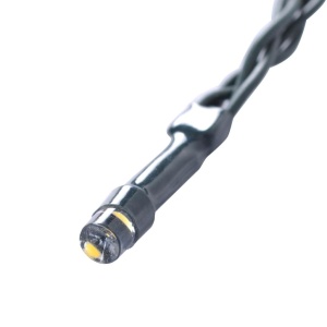 Arbuști ornamentali artificiali, 27 cm cu LED-uri solare, 2 buc - Img 7