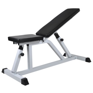 Bancă de antrenament cu set de haltere și gantere, 30,5 kg - Img 5