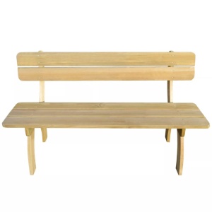Bancă de grădină, 150 cm, lemn de pin tratat - Img 2