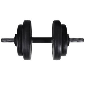 Bancă reglabilă pentru abdomene cu set haltere/gantere 60,5 kg - Img 10