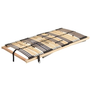 Bază de pat electrică cu șipci, 28 șipci, 7 zone, 80 x 200 cm - Img 4