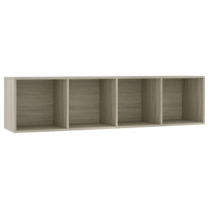 Bibliotecă/Comodă TV, stejar Sonoma, 143 x 30 x 36 cm - Img 2