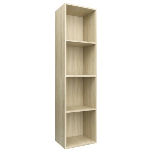 Bibliotecă/Comodă TV, stejar Sonoma, 36 x 30 x 143 cm, PAL - Img 2