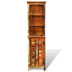 Bibliotecă din lemn reciclat vintage - Img 4