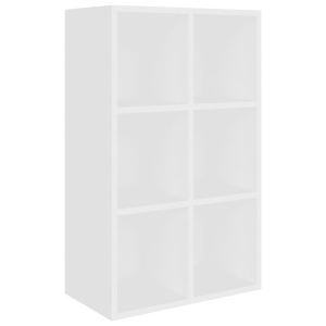 Bibliotecă/Servantă, alb, 66 x 30 x 97,8 cm, PAL - Img 2