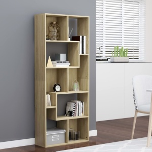 Bibliotecă, stejar Sonoma, 67 x 24 x 161 cm, PAL