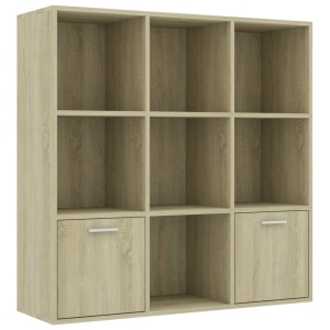 Bibliotecă, stejar Sonoma, 98 x 30 x 98 cm, PAL - Img 2